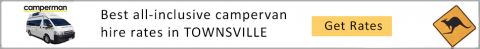 TOWNSVILLE campervan hire and RV rental