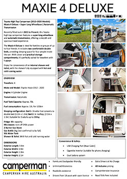 Maxie 4 Deluxe Fact Sheet