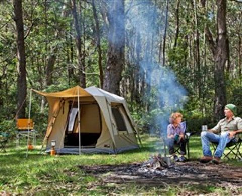 Old Ford Reserve, camping Blue Mountains, NSW, Australia