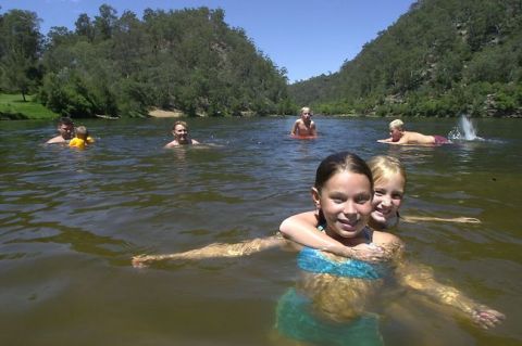 bents basin camping area. 