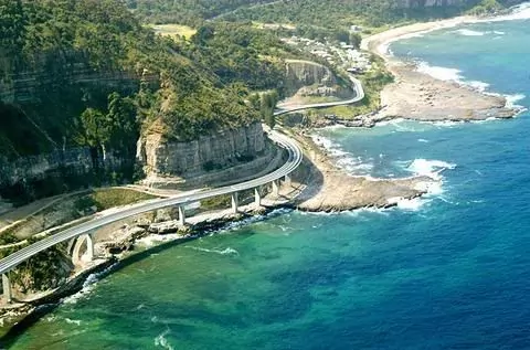 Sydney to Melbourne Drive - seacliff bridge