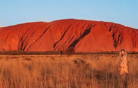 Uluru at Sunset