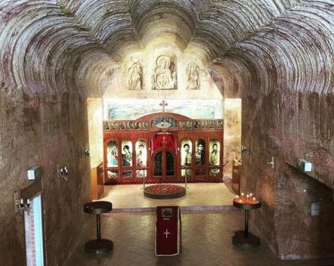 Serbian underground church