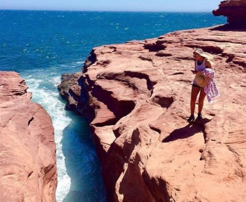 kalbarri coastal cliffs