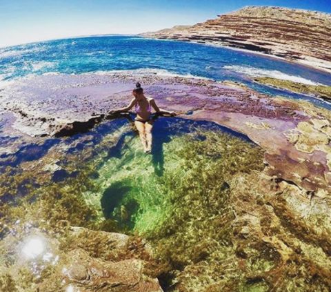 kalbarri blue hole