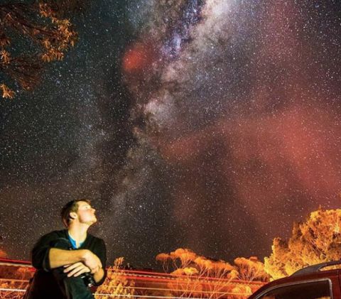 night sky Nullarbor Plain