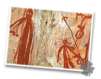 Aboriginal Rock Painting Northern Territory